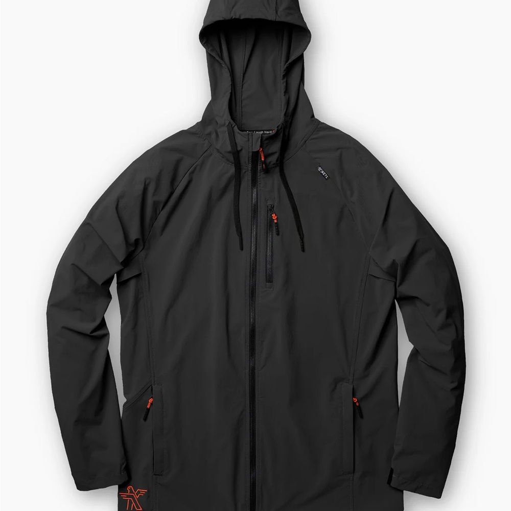 Men's black Performance Jacket with Hood